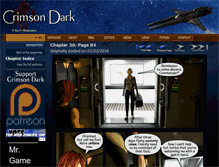 Tablet Screenshot of crimsondark.com